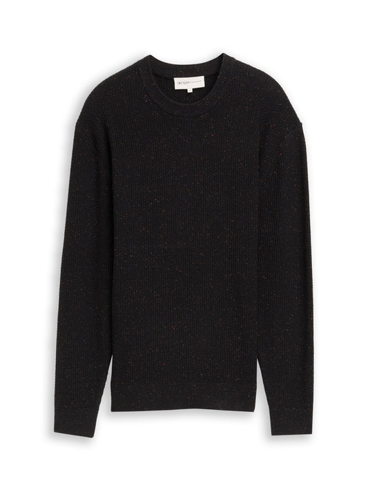 Strickpullover mit Rundhalsausschnitt