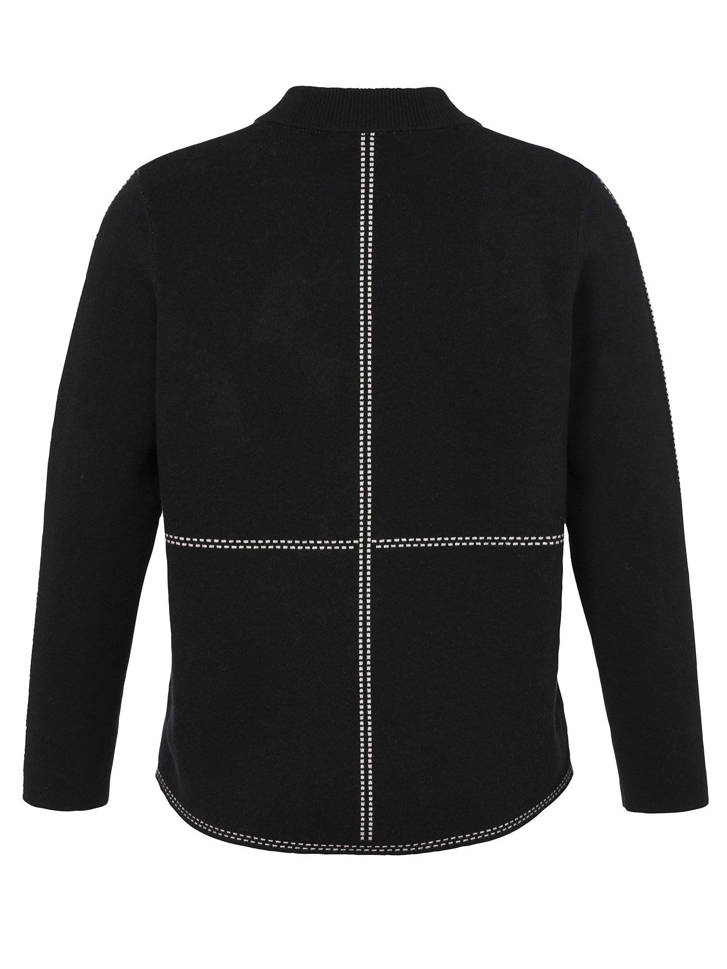 Jacke Rundhals 1/1 Arm Knöpfe