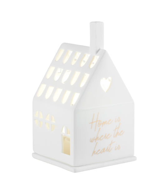 Lichthaus Home is where the heart is 8x7,2x13cm,