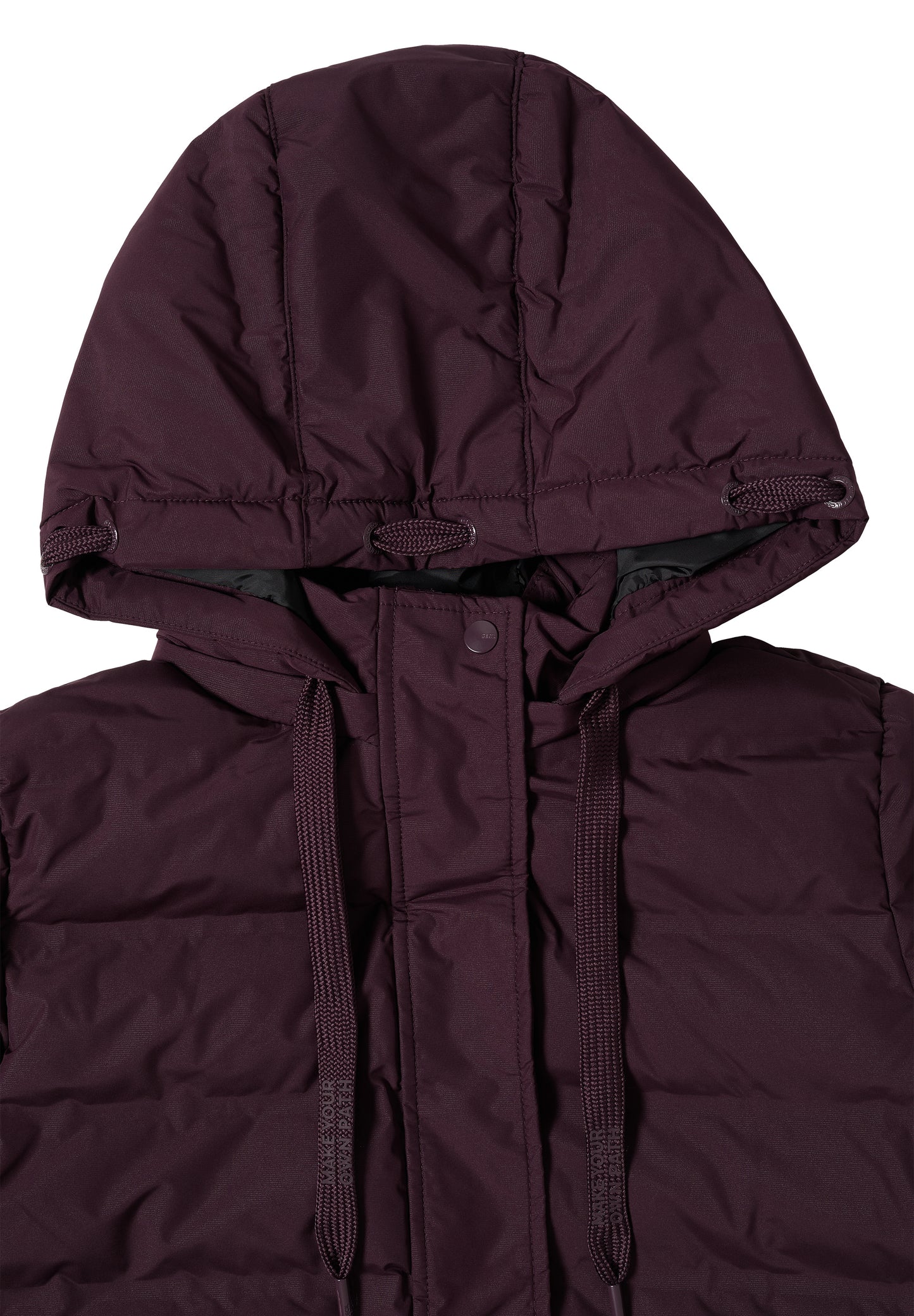 Mantel mit verklebten Nähten