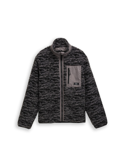 Teddy Jacke mit Stehkragen