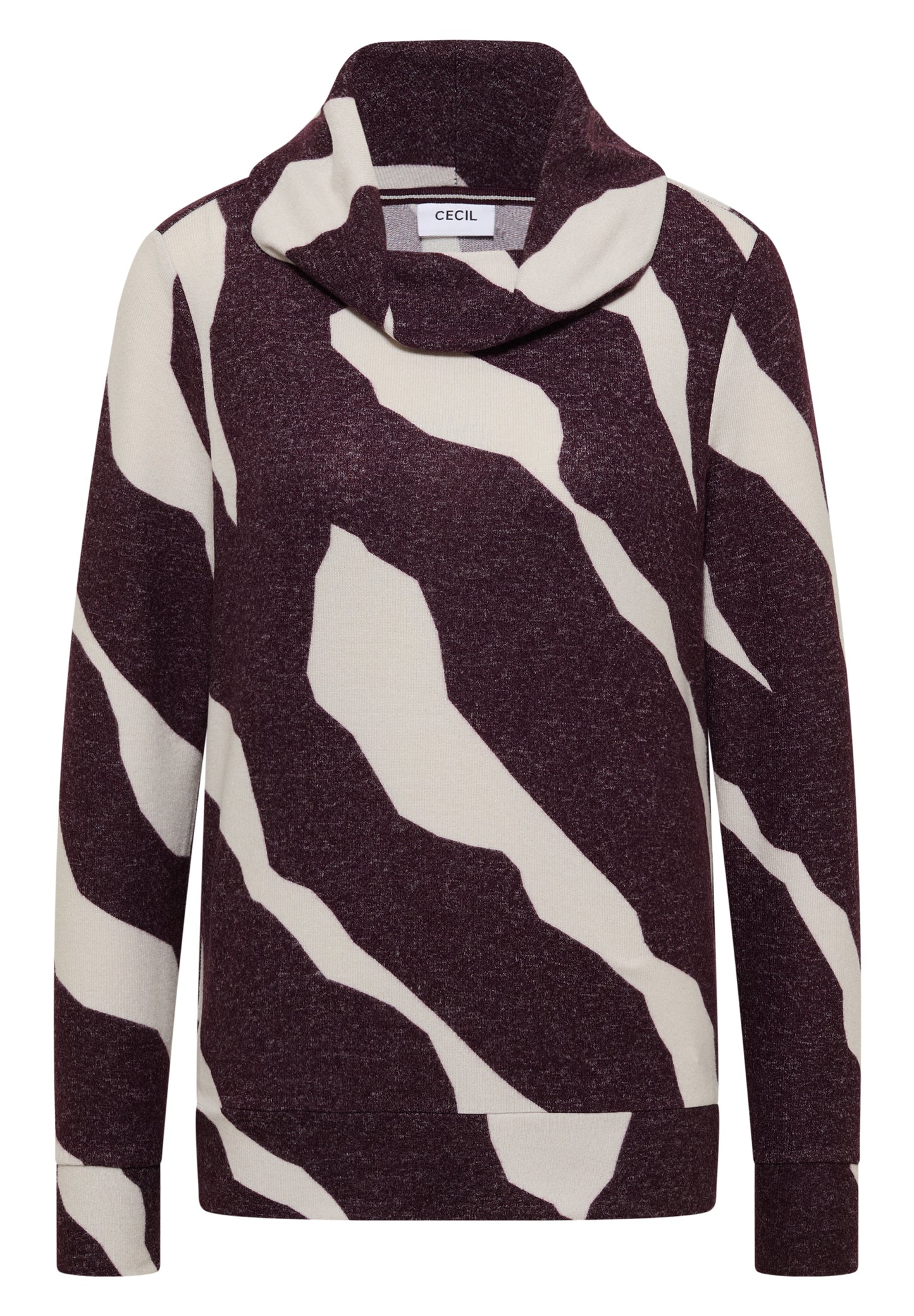 Kuscheliges Shirt mit Muster