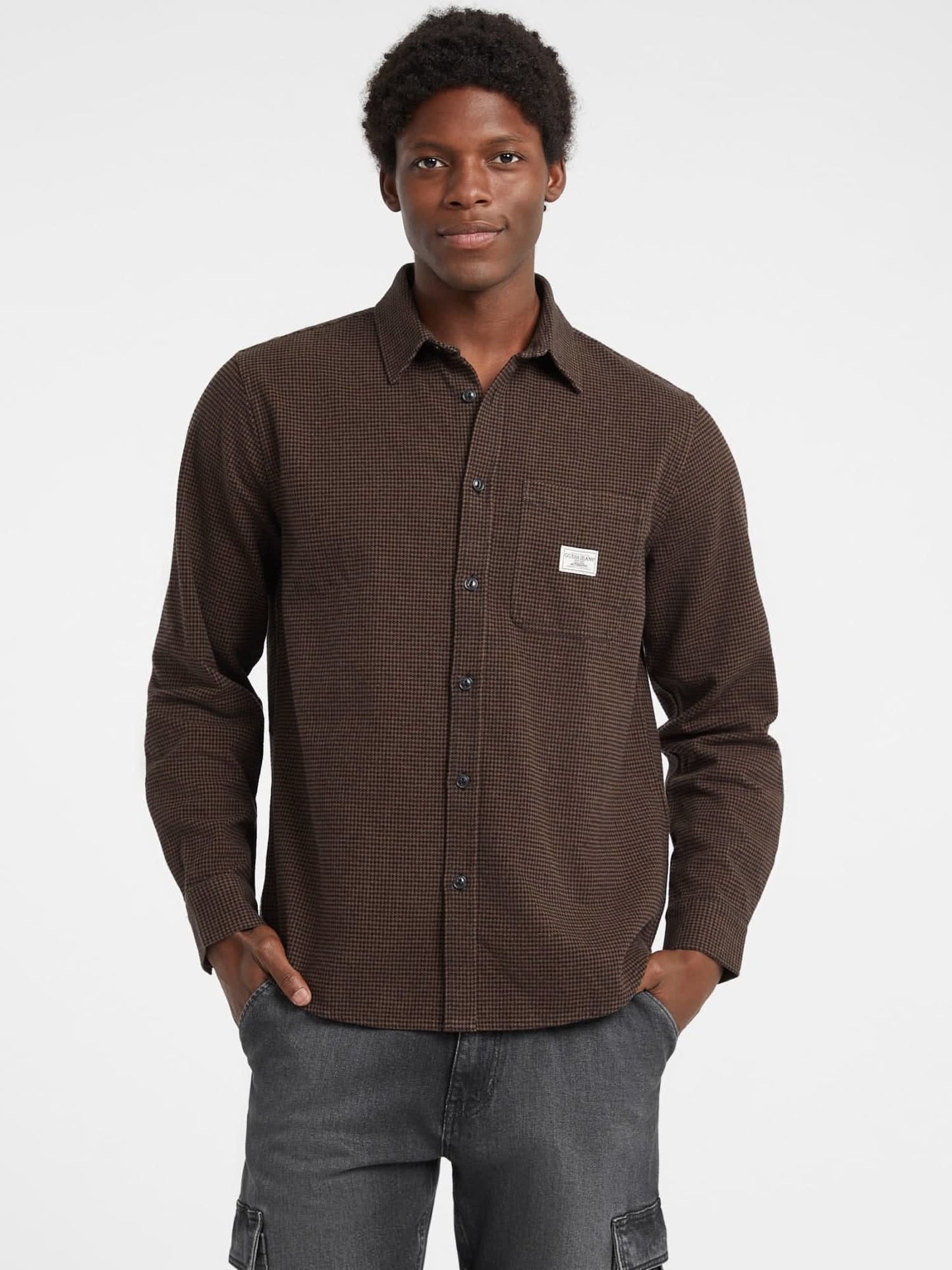 GJ LS REG POCKET SHIRT