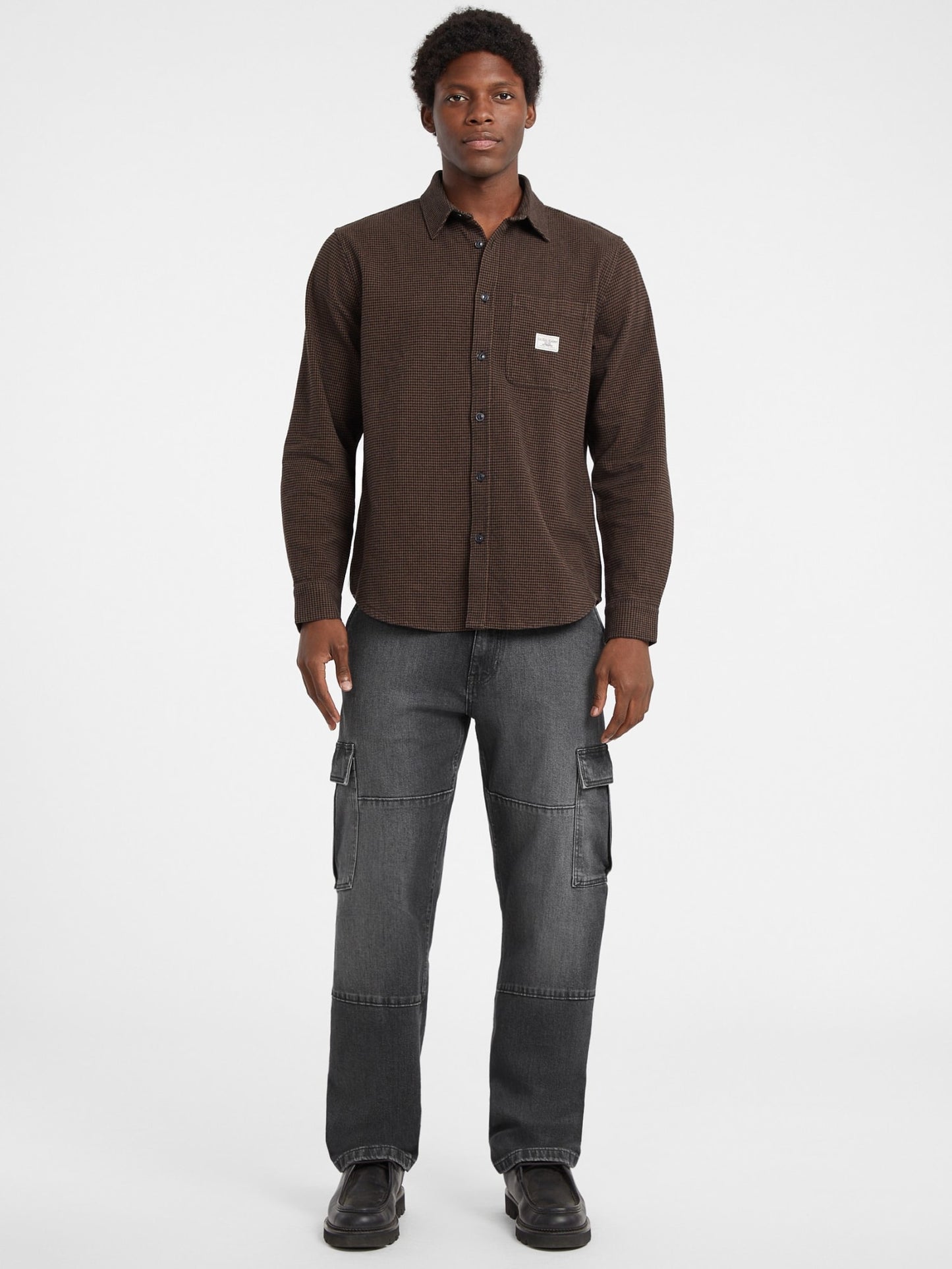 GJ LS REG POCKET SHIRT