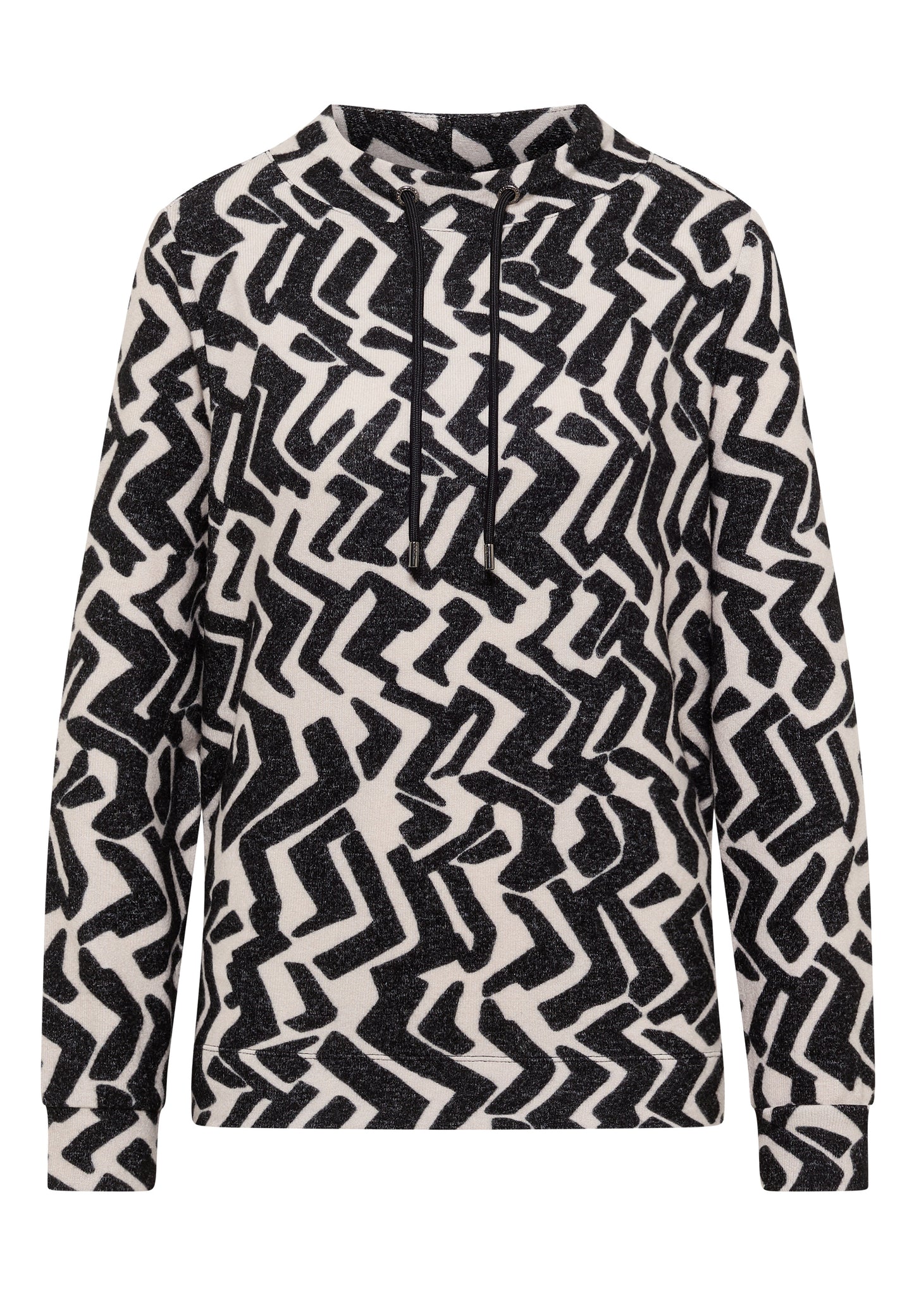 Cosy Shirt mit Grafikmuster