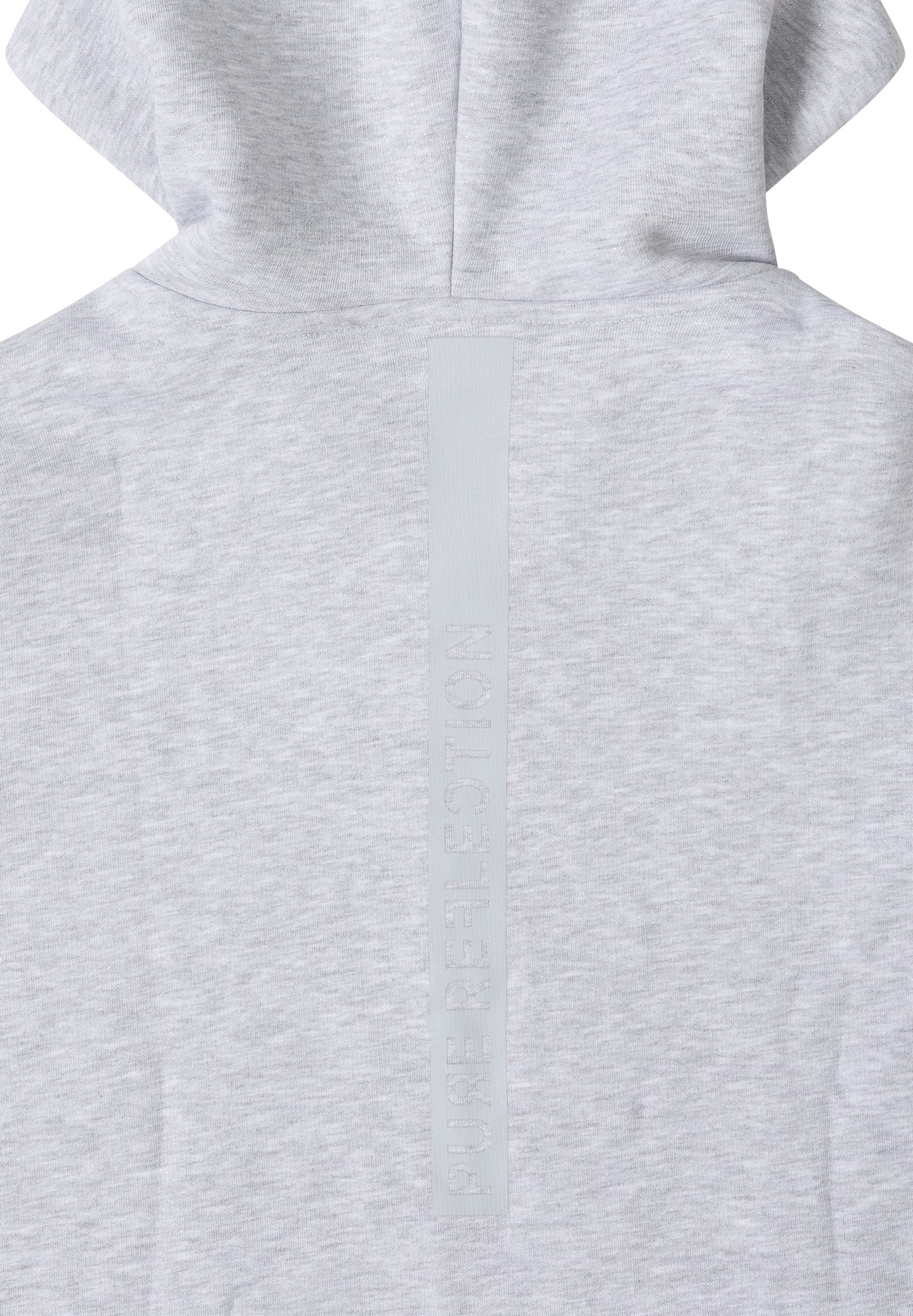 Glitzernde Hoodie Sweatjacke