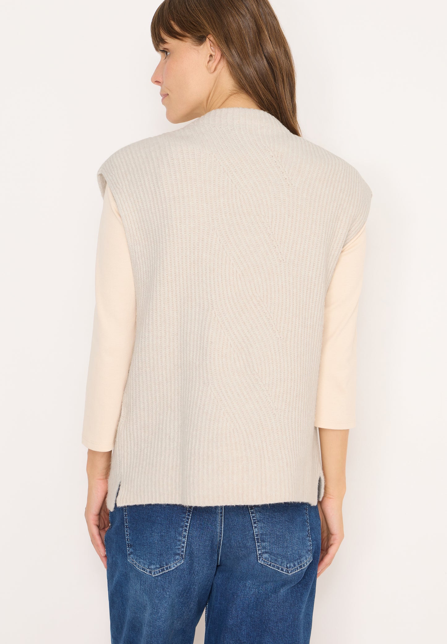 Pullunder mit Strickdetail