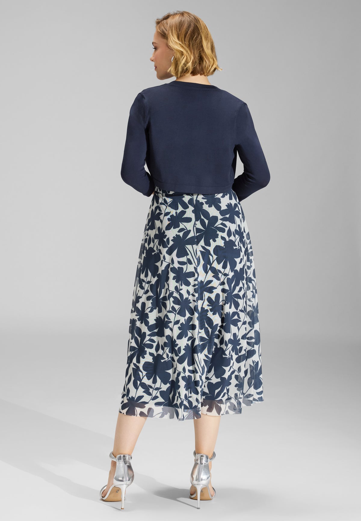 Cropped Bolero mit 3/4 Arm