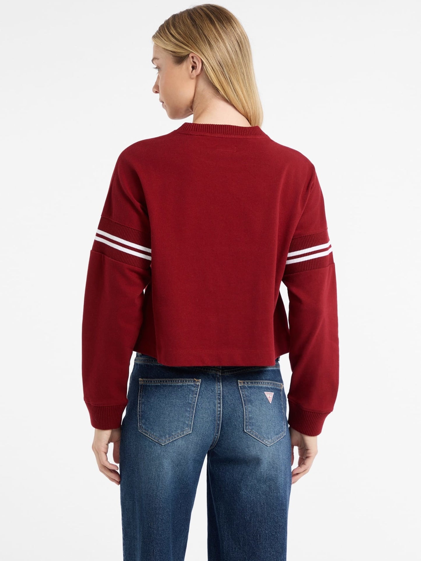 GJ LS RIB CN SWEATSHIRT