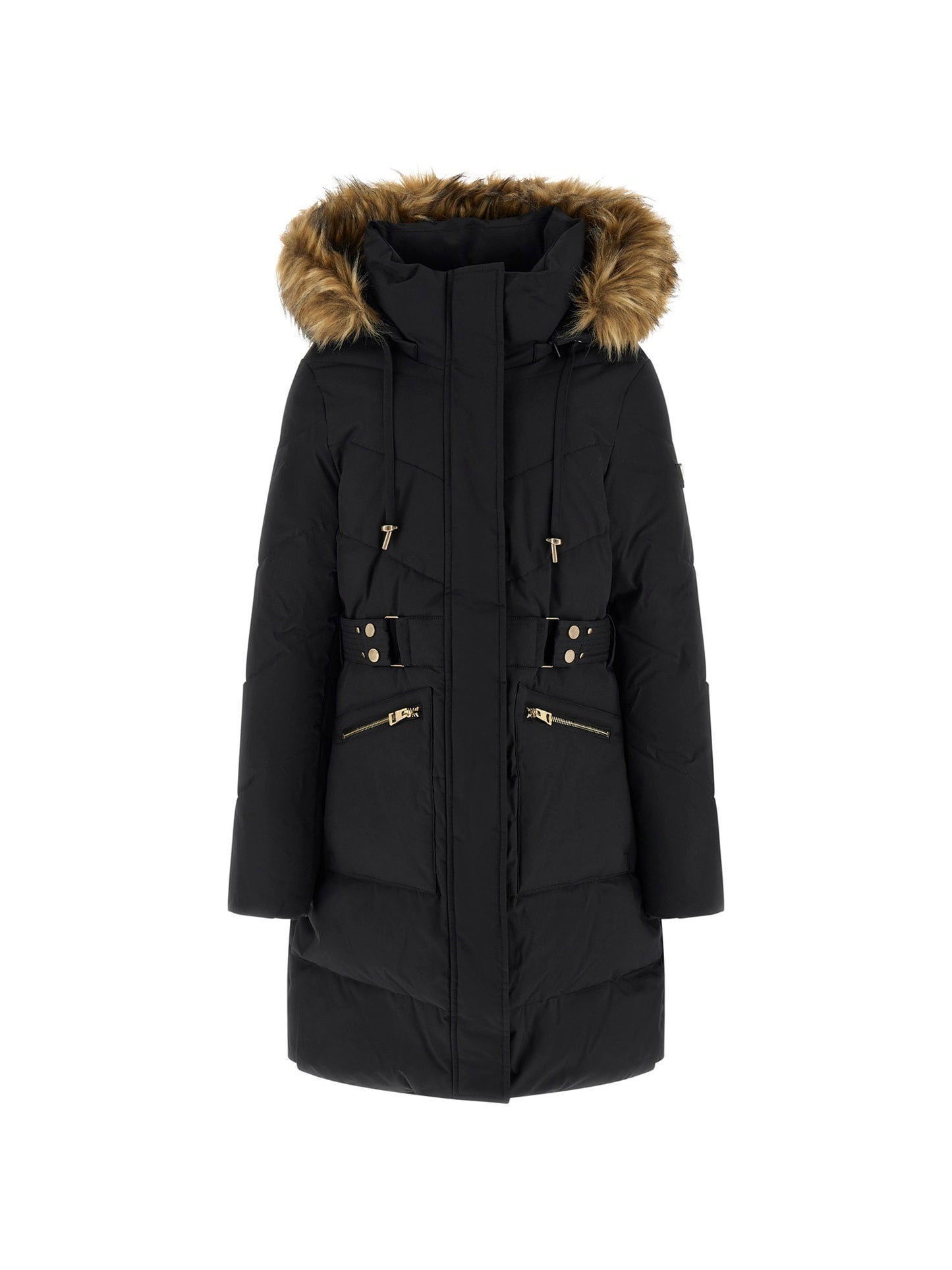FATEMA  BELTED PUFFER