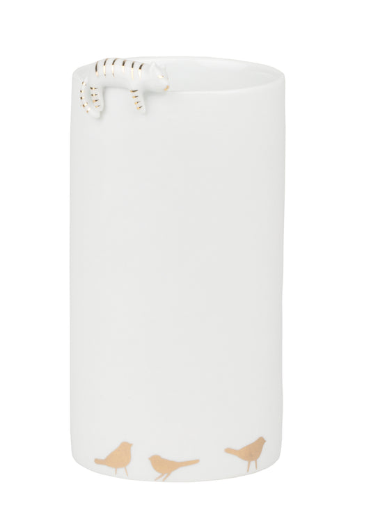 LIVING PG Vase Katze D 7cm H 14cm,