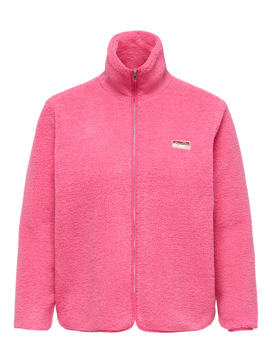CARHOLLY TEDDY L/S ZIP SWT JRS