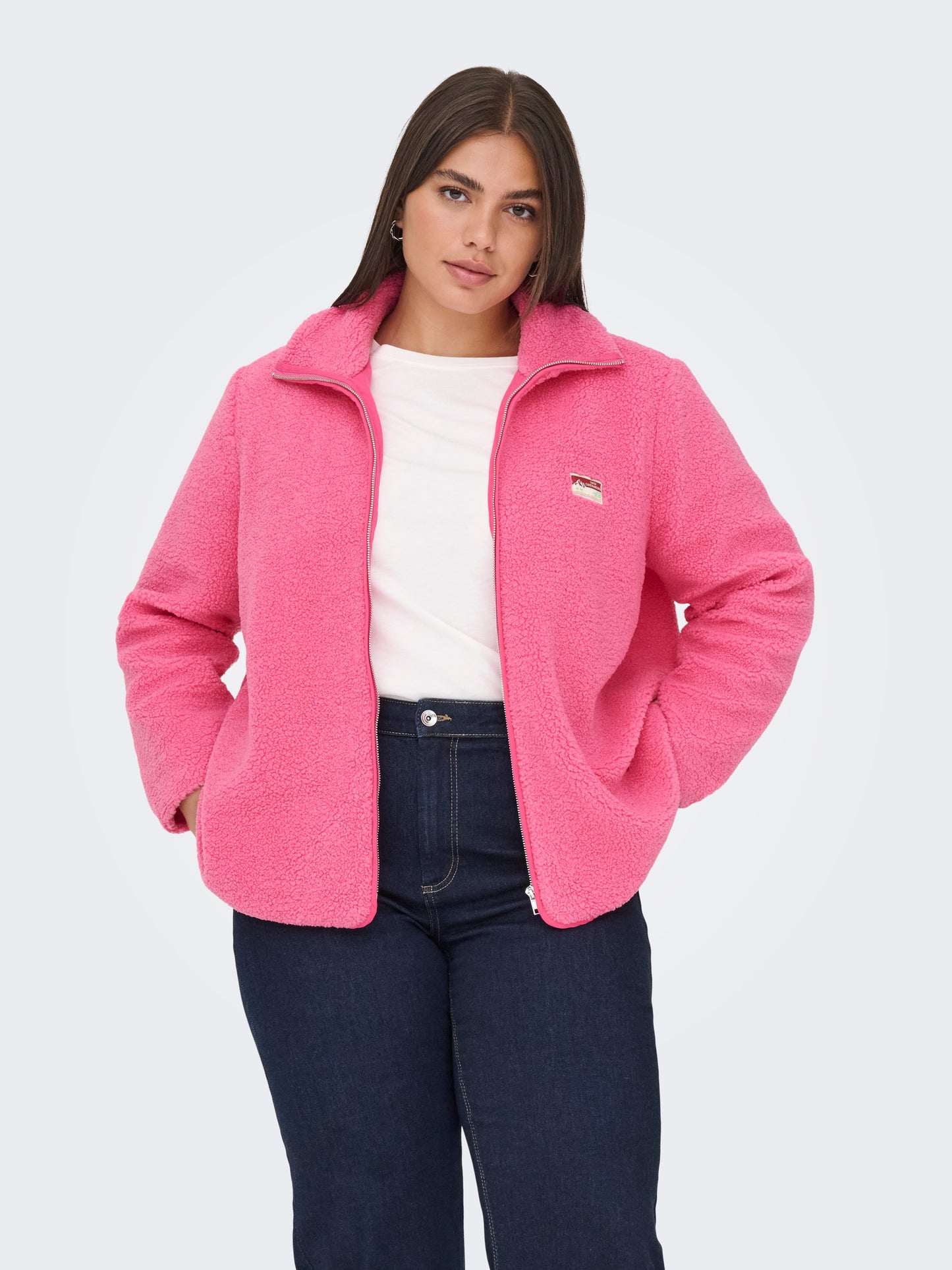 CARHOLLY TEDDY L/S ZIP SWT JRS