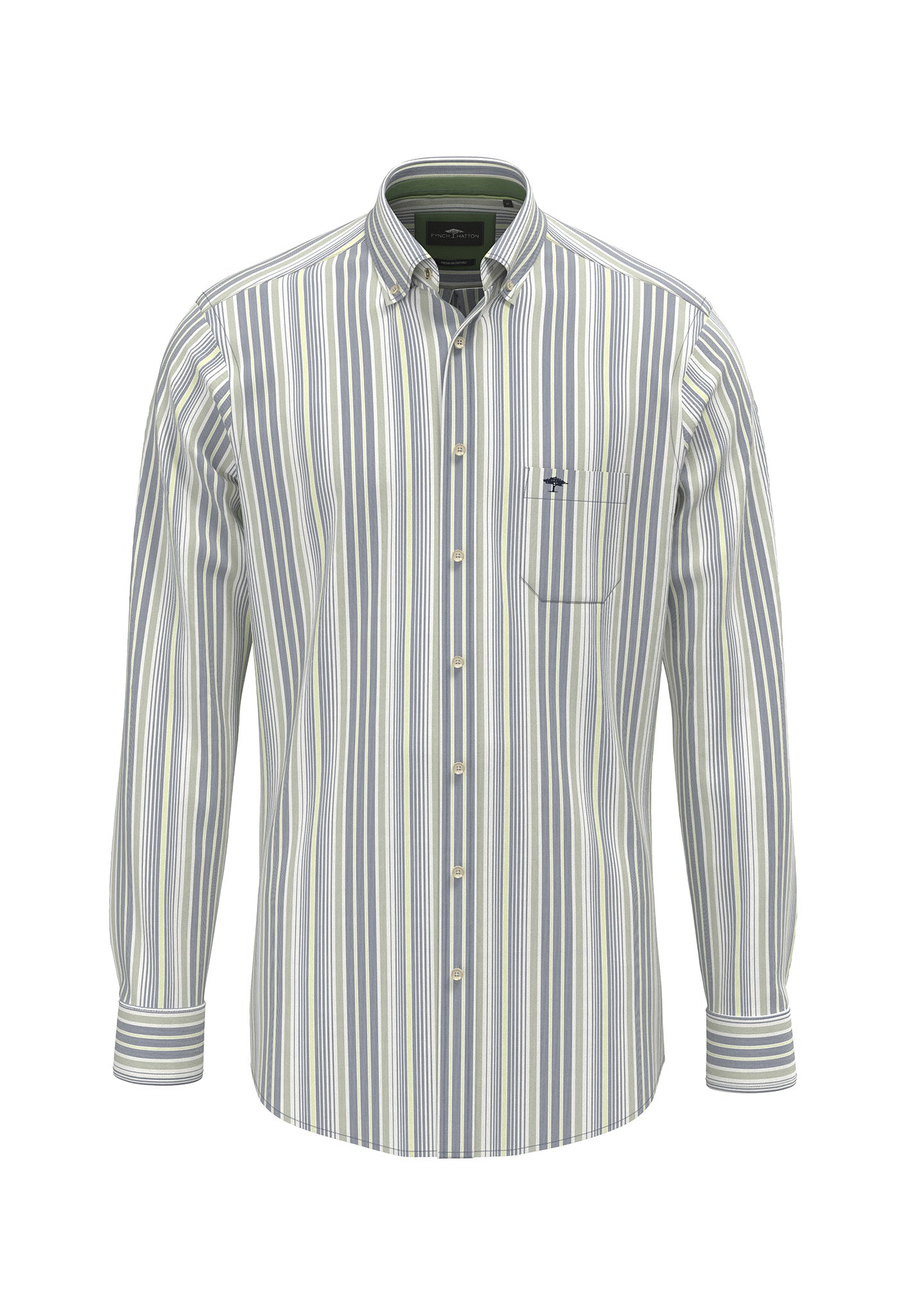 Washed Oxford Stripe, B.D., 1/1