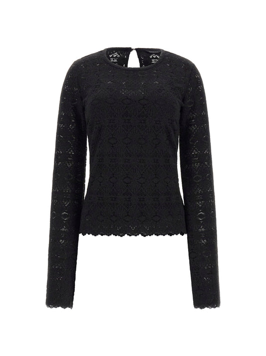 LS FLARED BRIDGETTE TOP