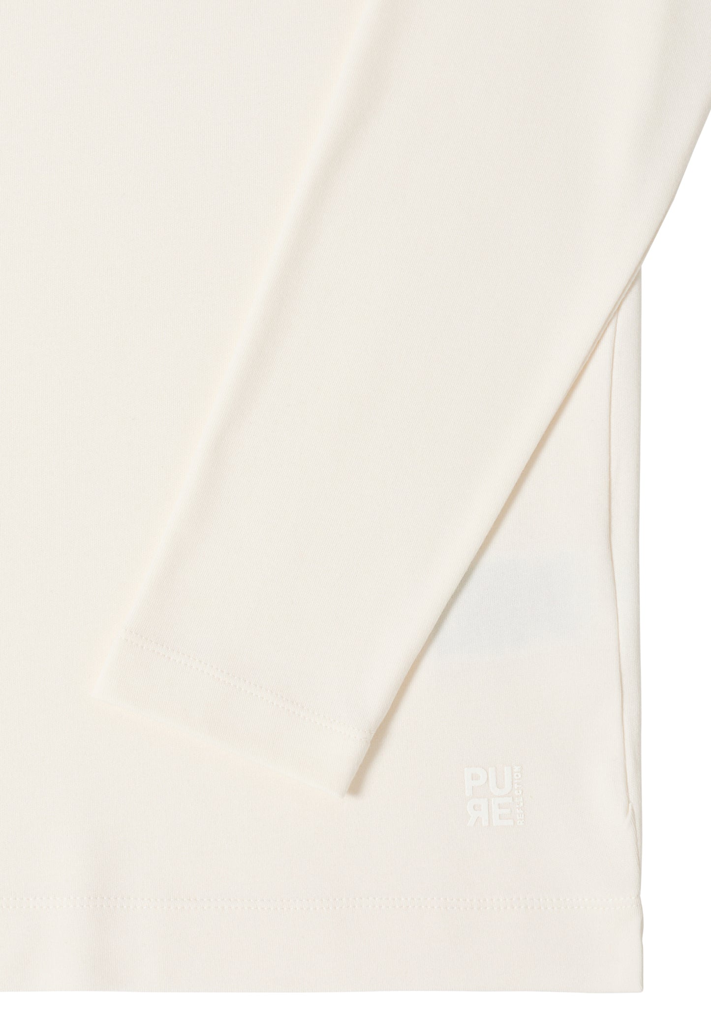 Funnelneck Shirt in Unifarbe