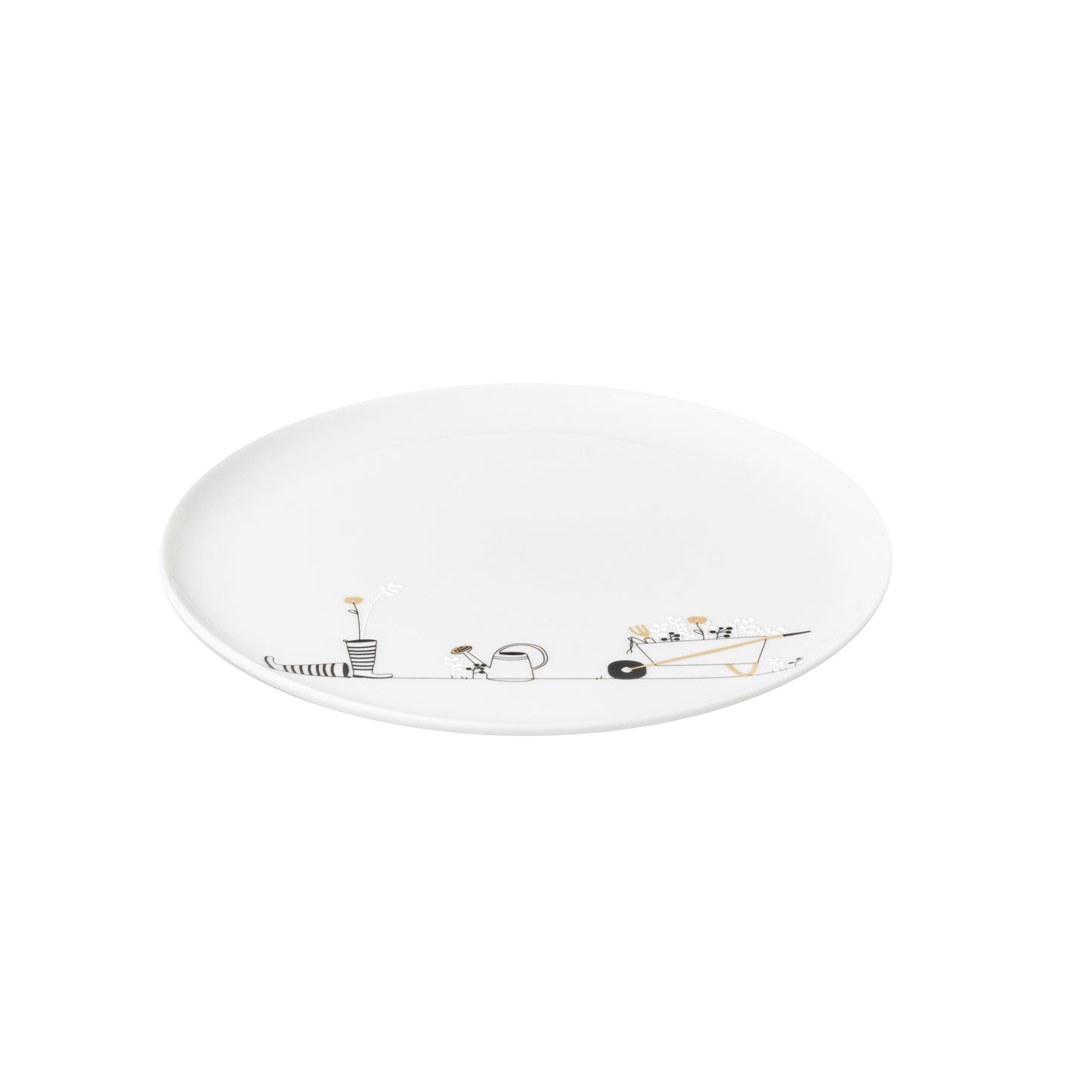 Hobby Geschenkteller Gärtnerin D.15cm,