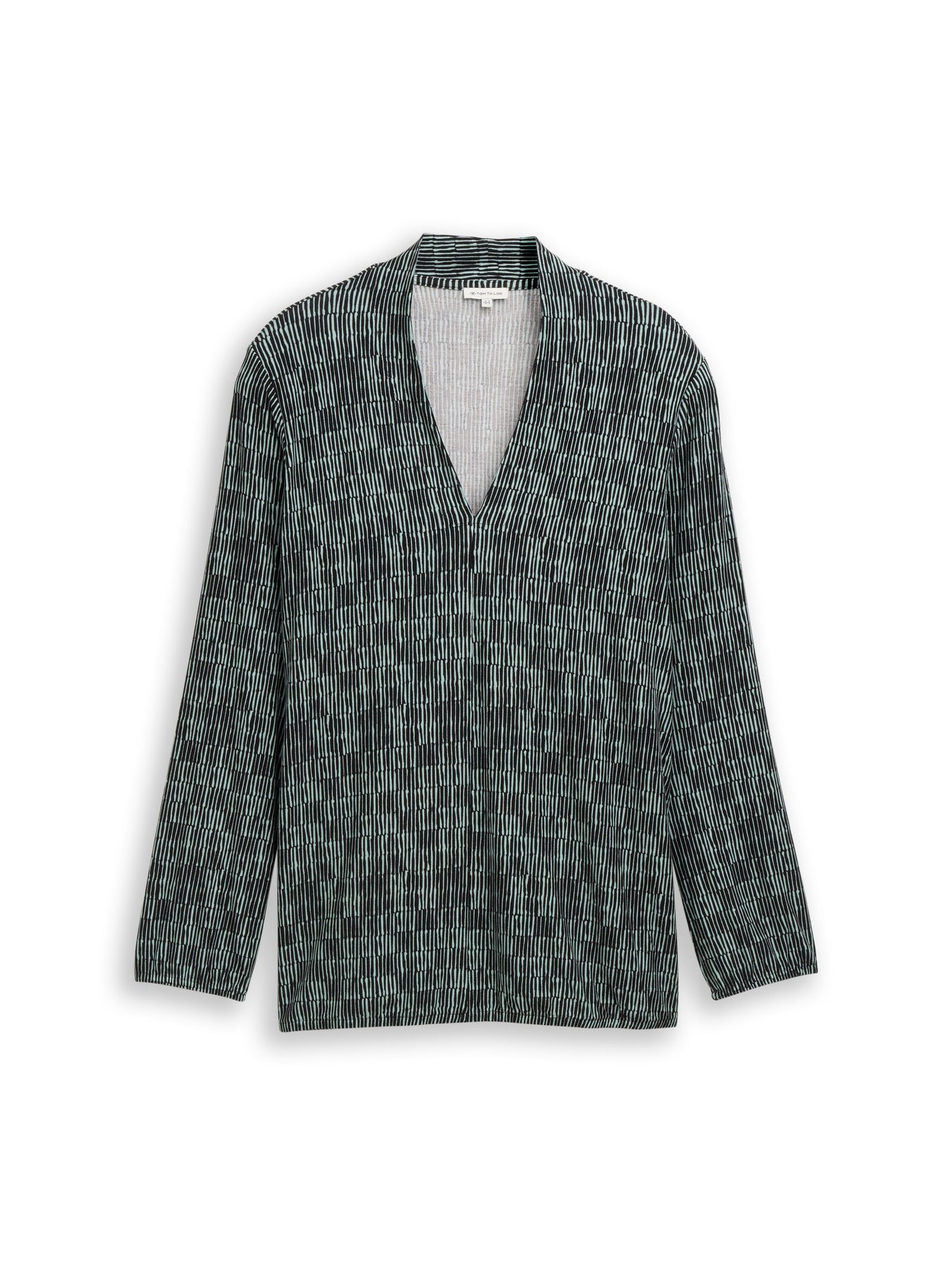 Plus Size - Langarmshirt mit Allover-Print