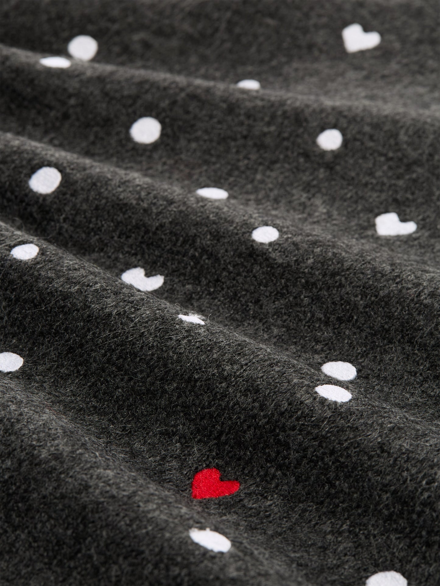 Relaxed Fit Strickpullover mit Stickereien