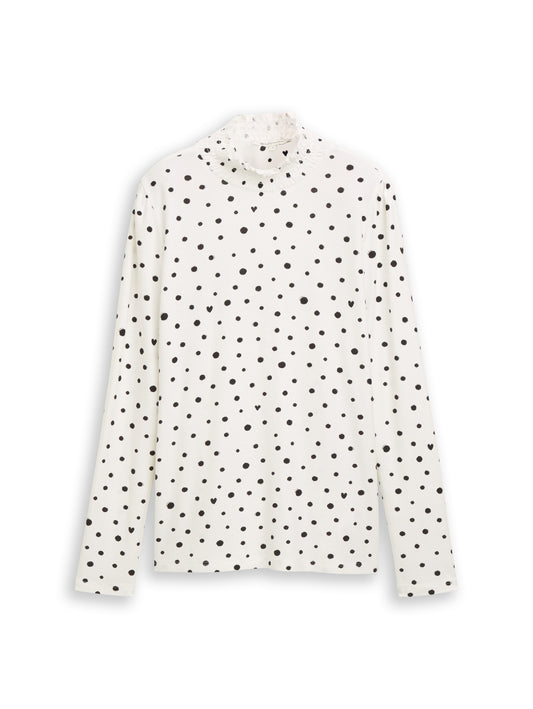 Langarmshirt mit Muster