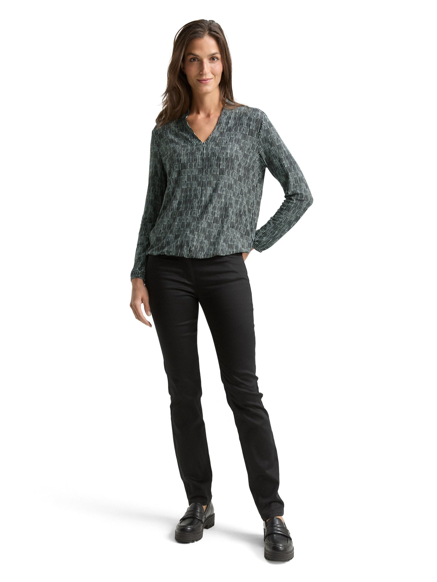 Langarmshirt mit Muster