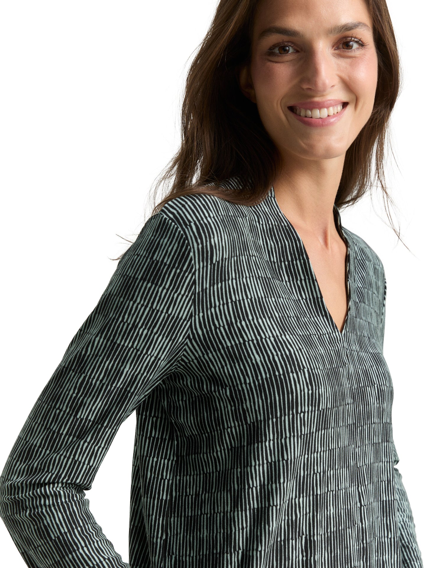 Langarmshirt mit Muster
