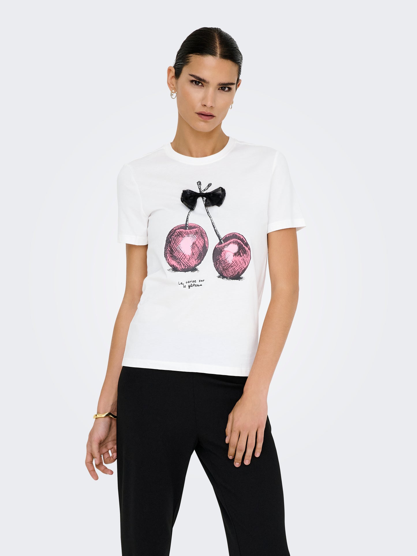 ONLNITA LIFE REG S/S BOW TOP BOX JRS