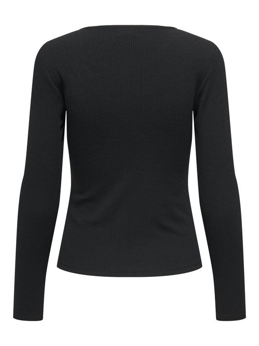 JDYFREYA L/S BUTTON TOP JRS NOOS