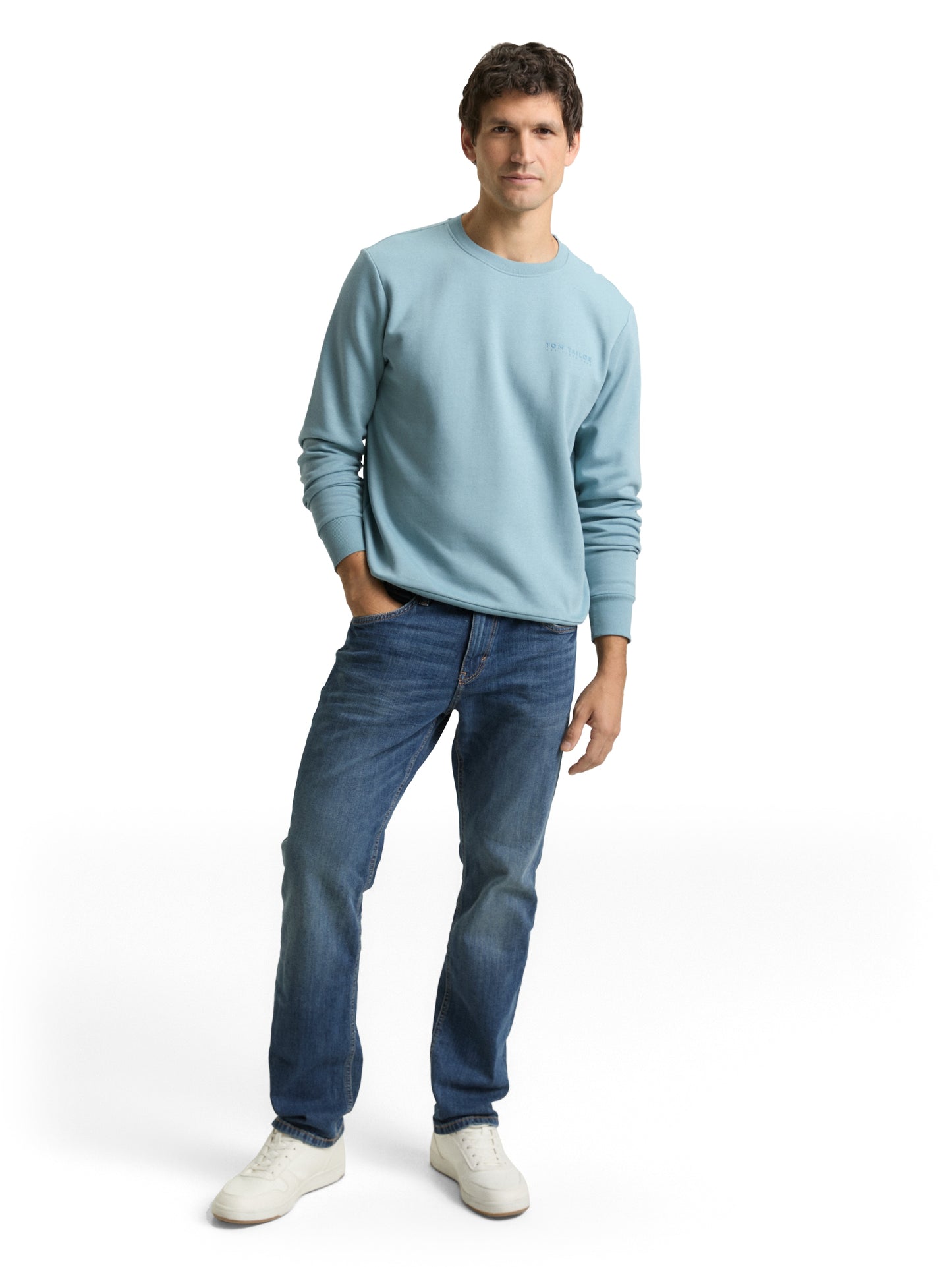 Sweatshirt mit Rundhalsausschnitt