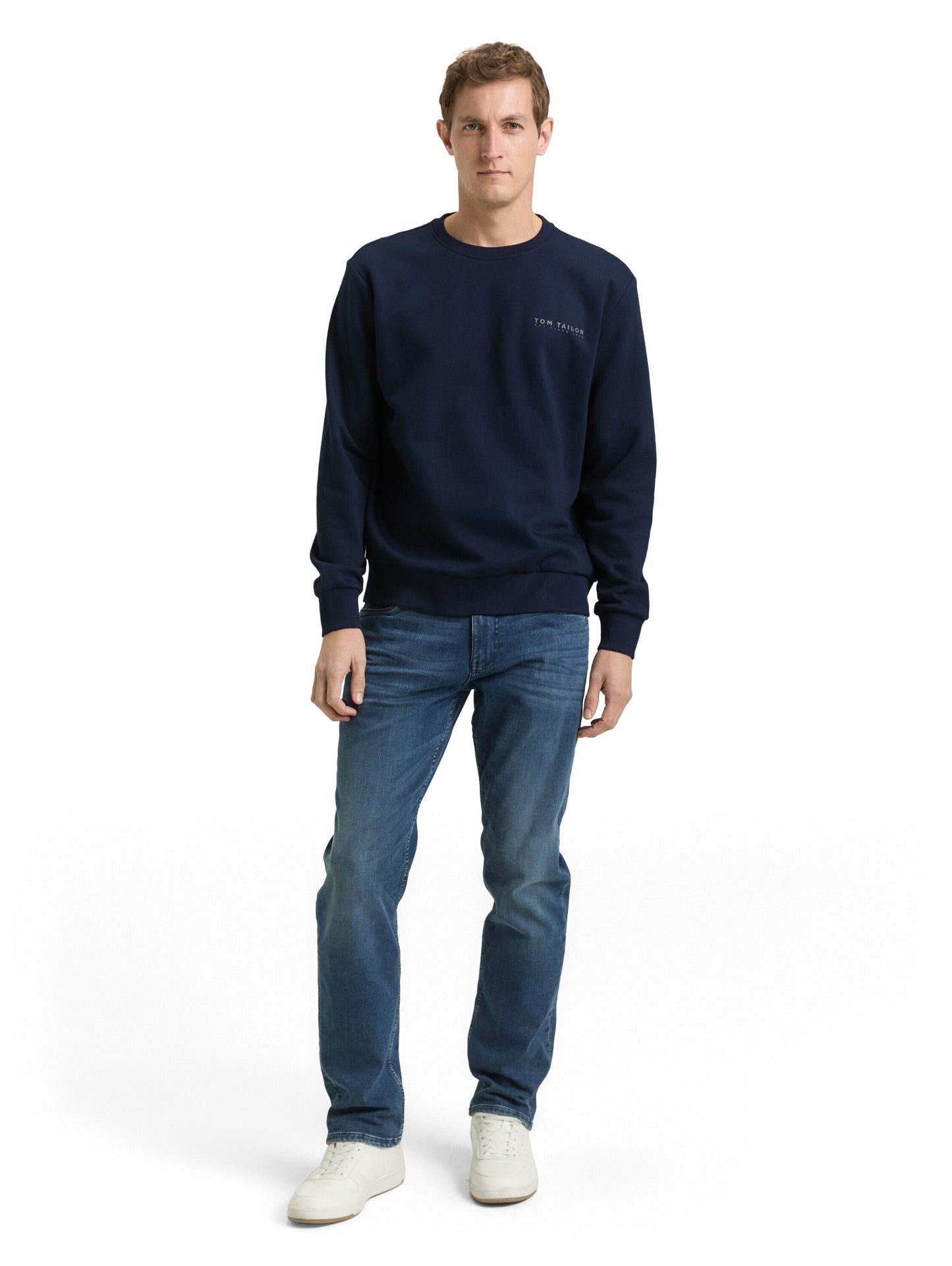 Sweatshirt mit Rundhalsausschnitt