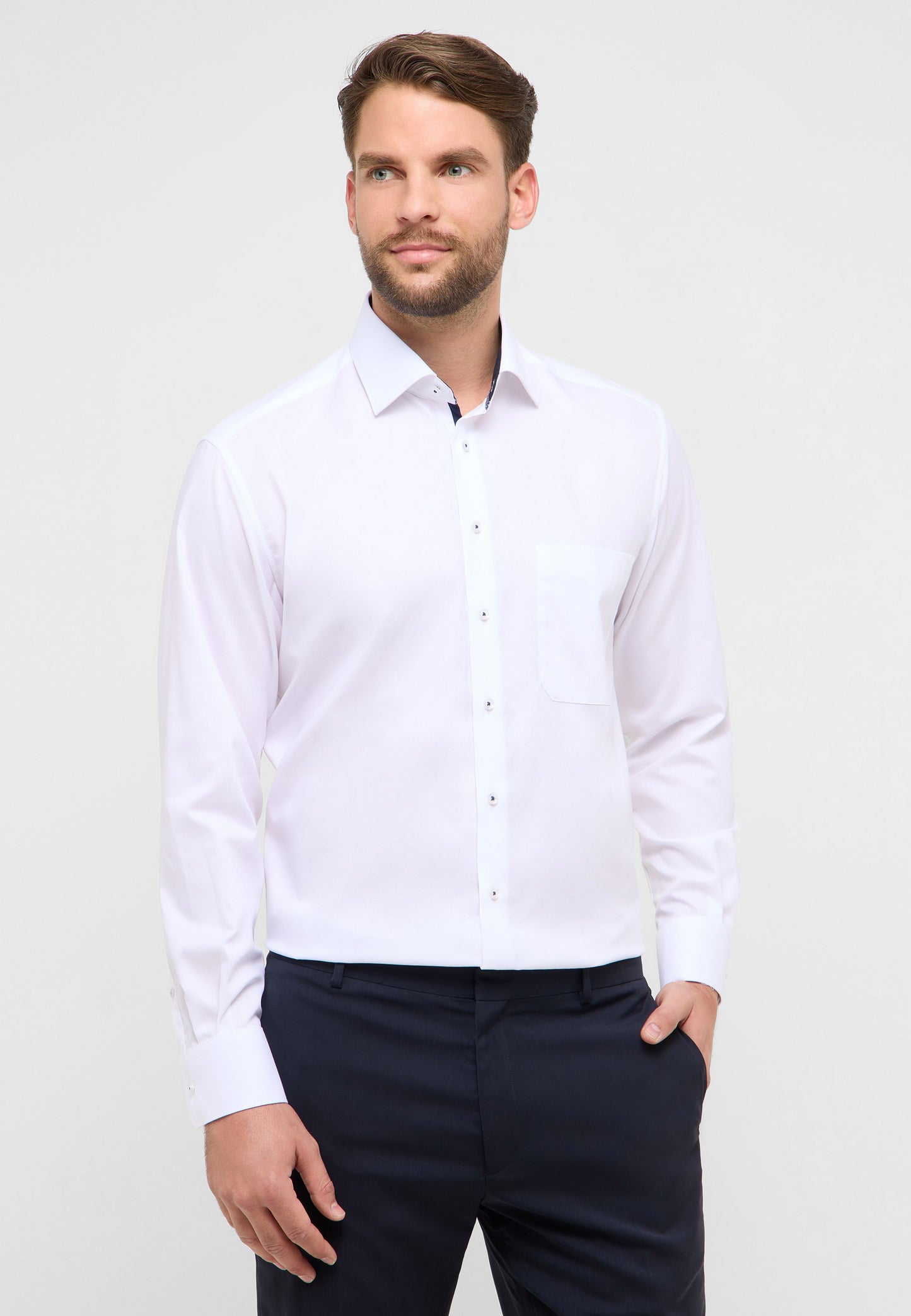 Hemd Twill Langarm