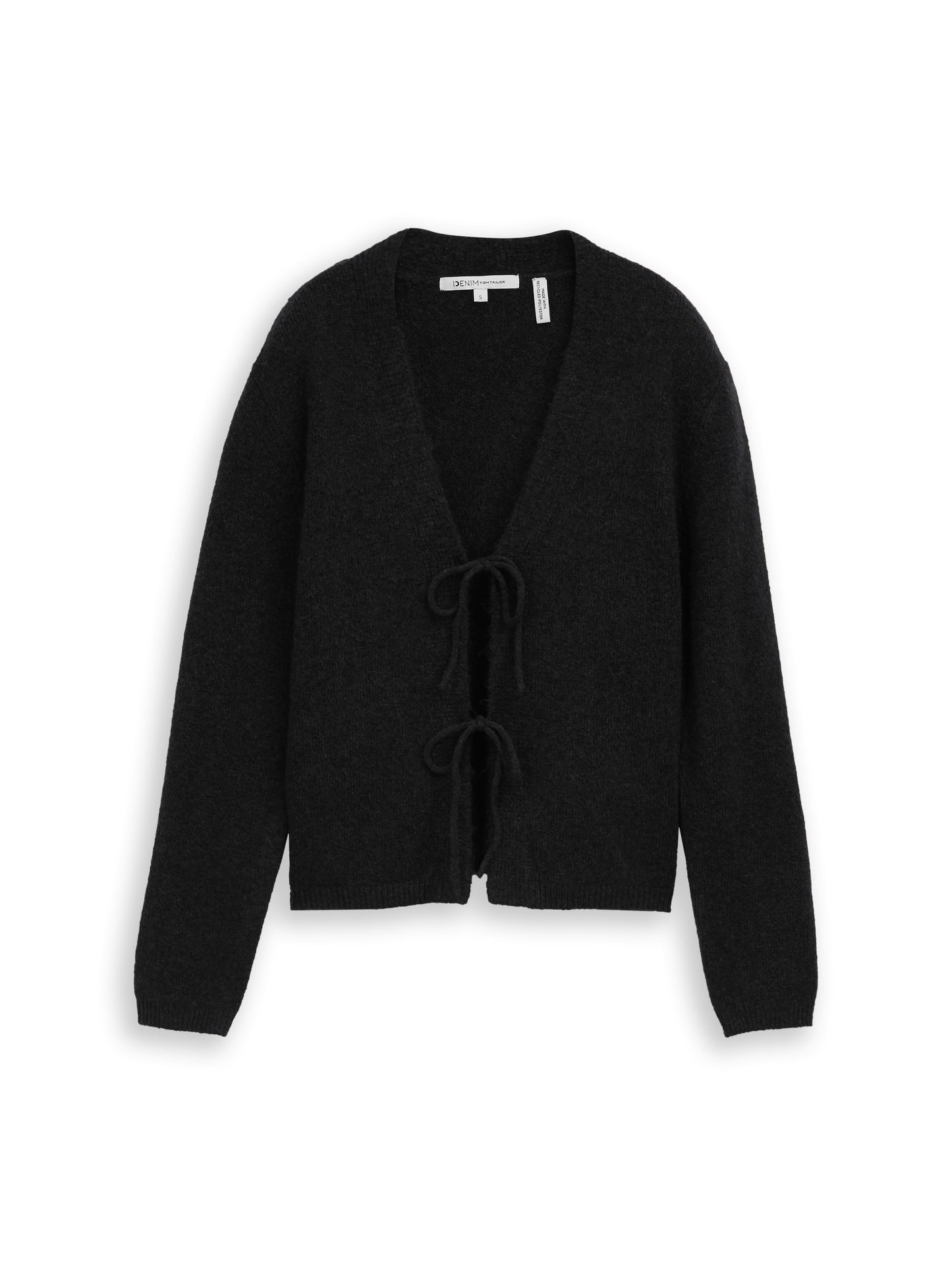 Cardigan mit Schleifen-Details