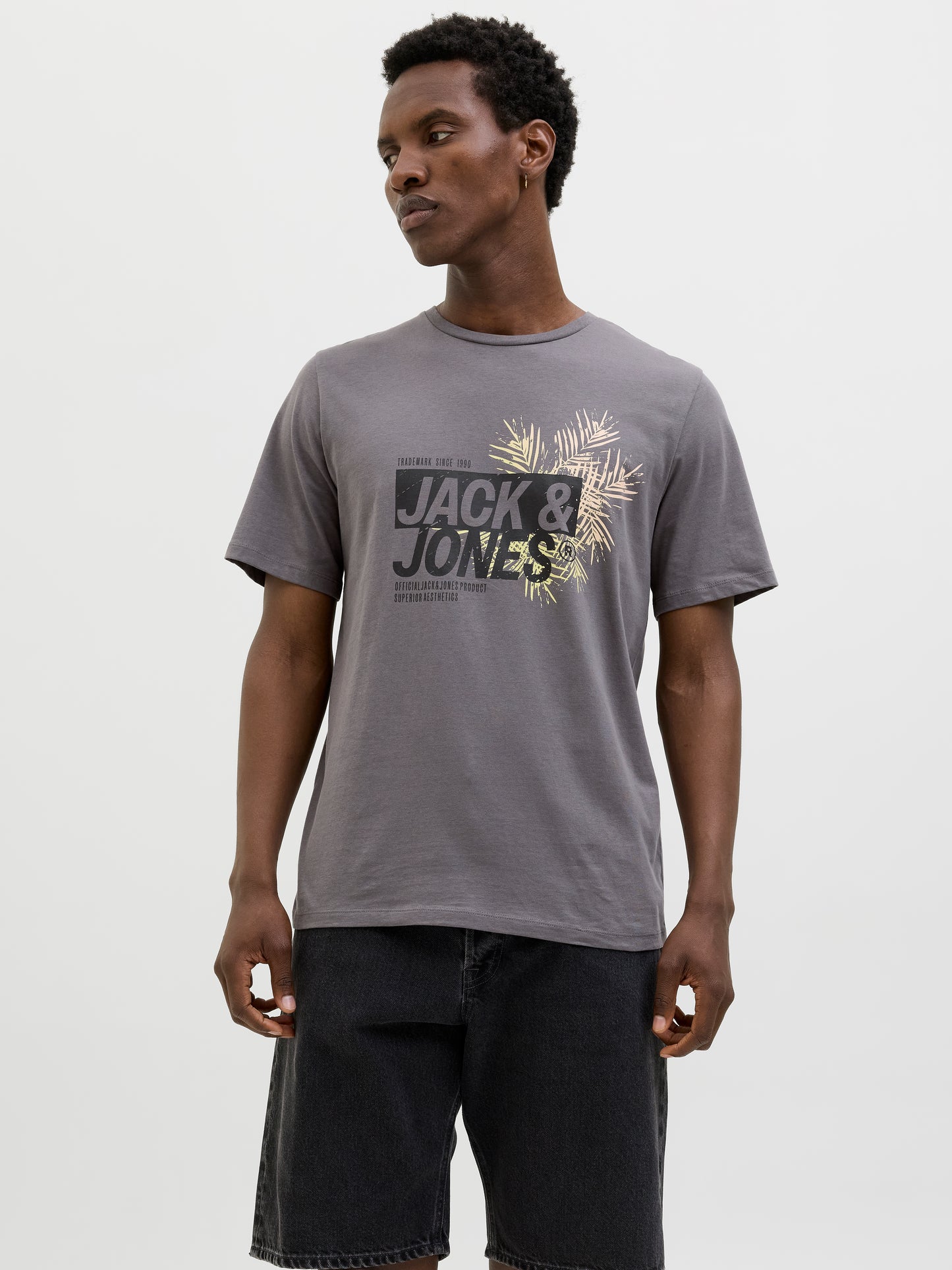 JJJAXON TEE SS CREW NECK LN