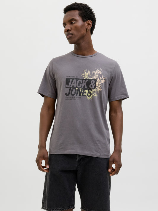 JJJAXON TEE SS CREW NECK LN