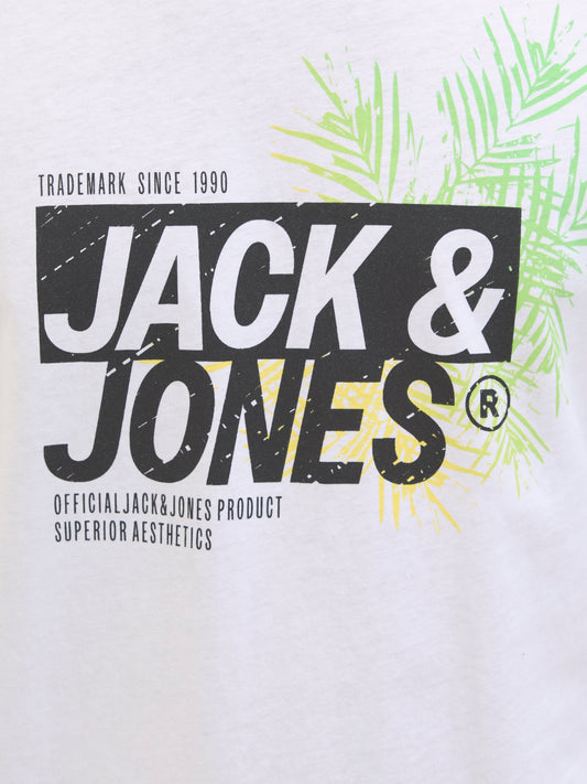 JJJAXON TEE SS CREW NECK LN