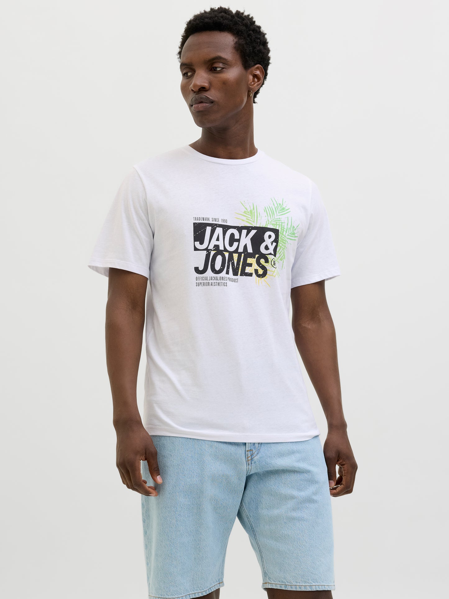 JJJAXON TEE SS CREW NECK LN