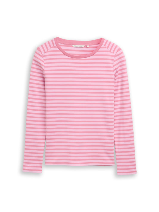 Langarmshirt mit Streifenmuster