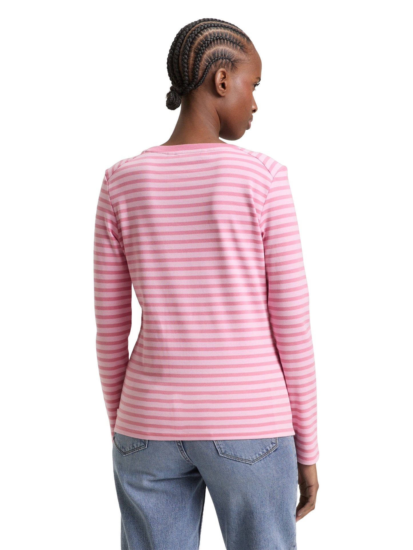 Langarmshirt mit Streifenmuster