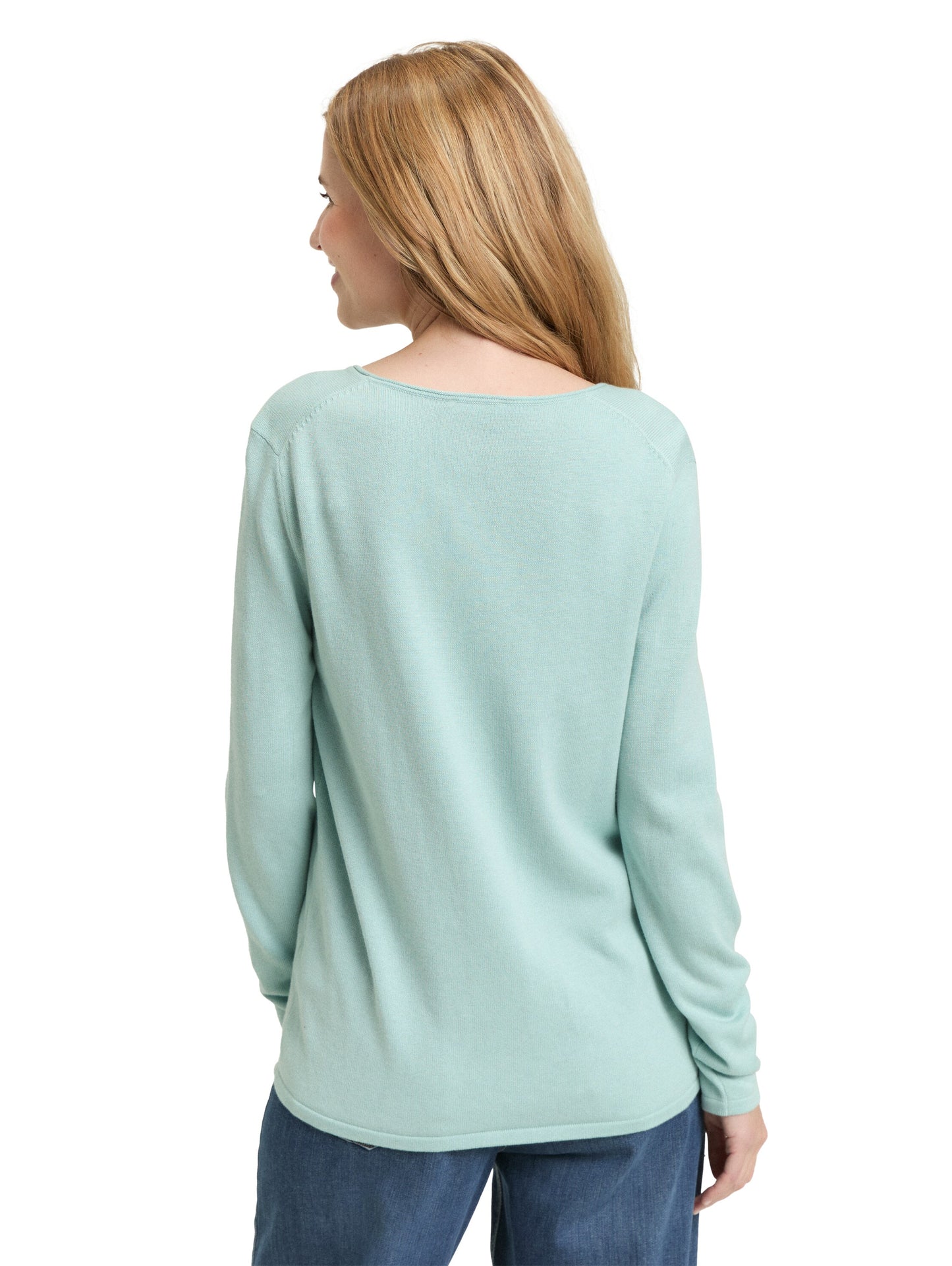 Strickpullover mit V-Ausschnitt