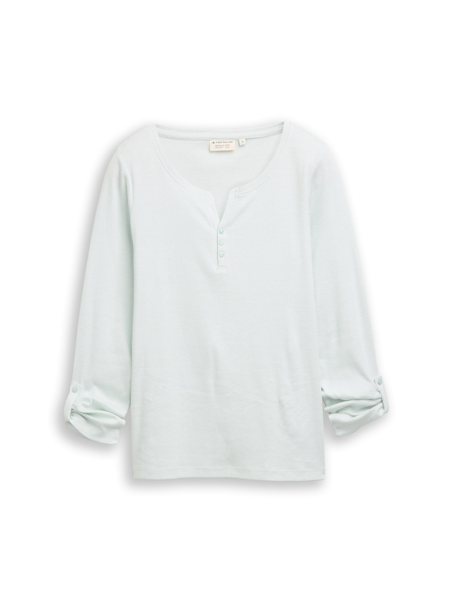 Langarmshirt mit Turn-Up-Funktion