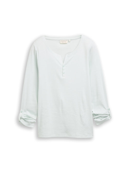 Langarmshirt mit Turn-Up-Funktion