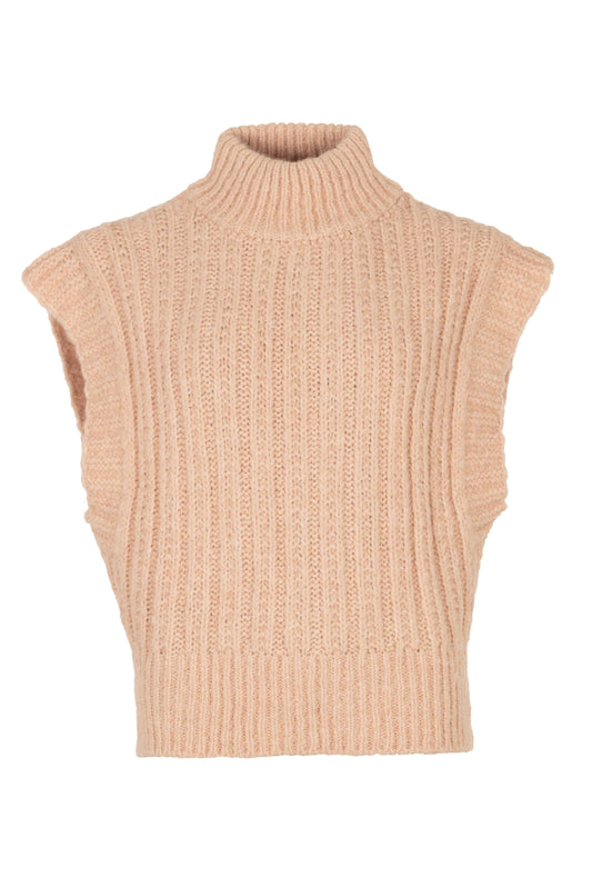 Simple Strickpullover FLt Blush