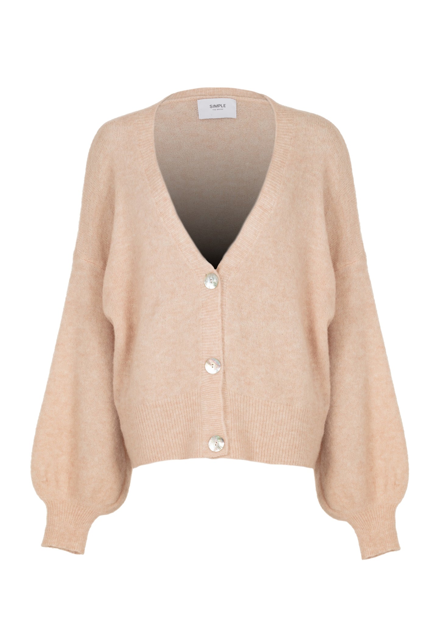 Simple Strickjacken FLT Blush Mel