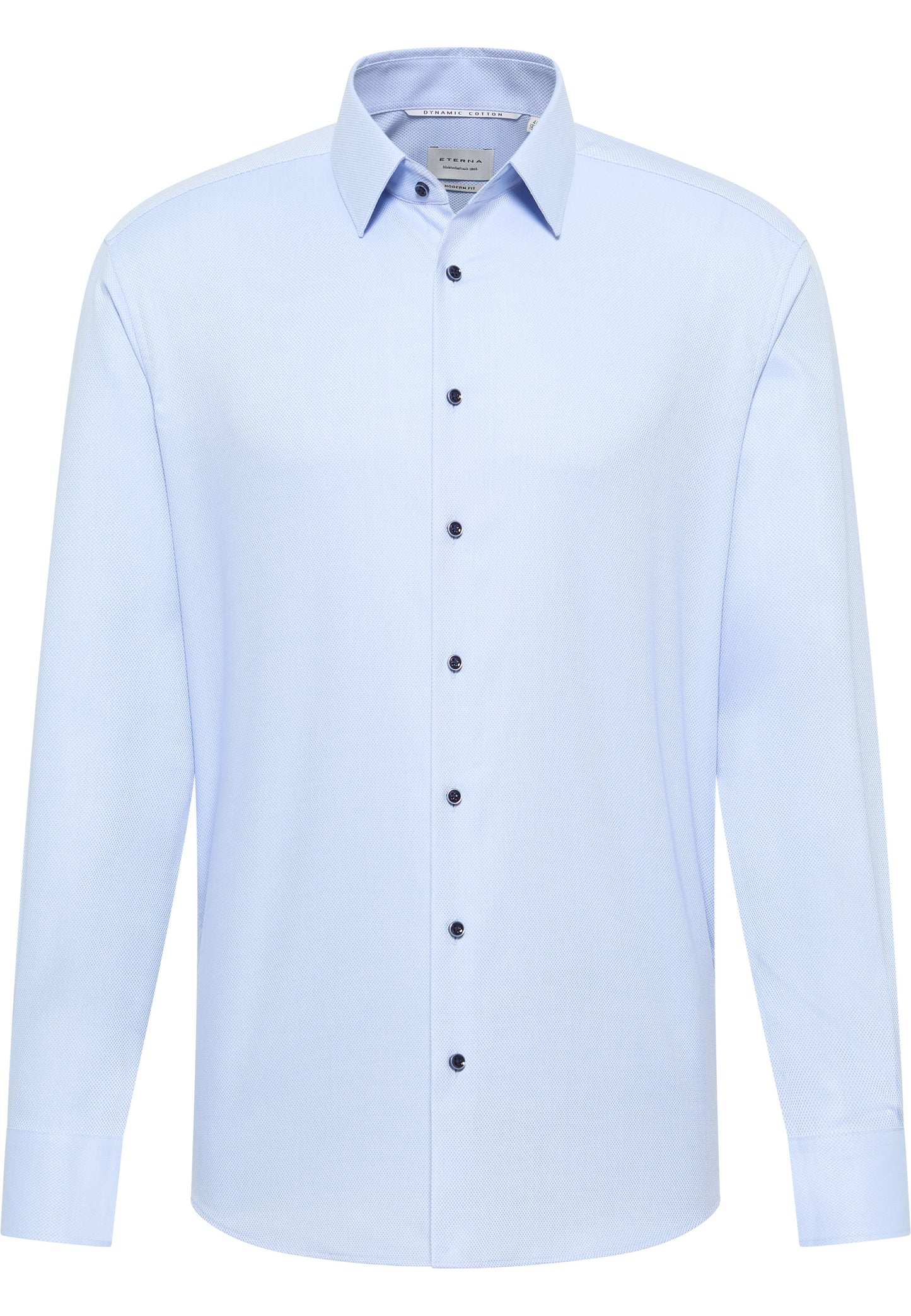 Dynamic Cotton Dobbydesign Langarm