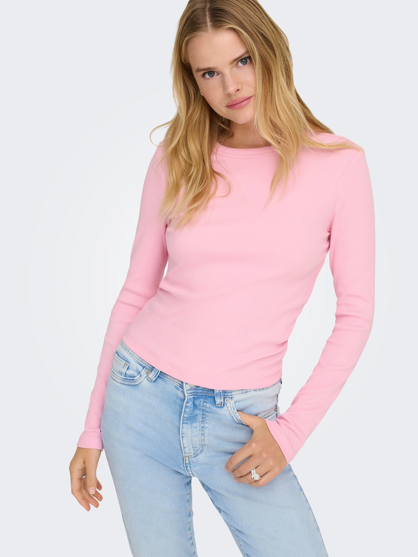 ONLVAL L/S O-NECK TOP JRS