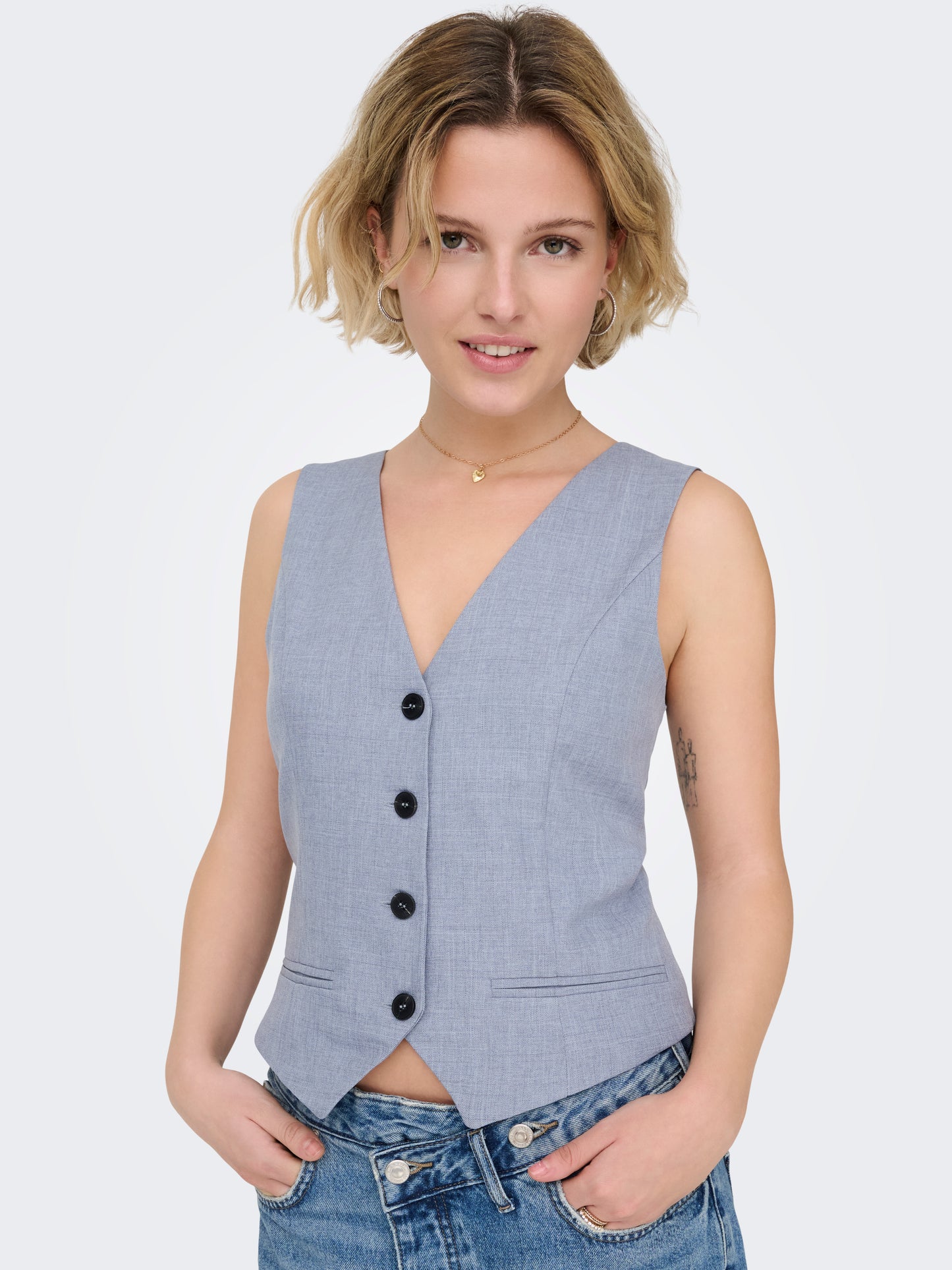 ONLLINDA S/L MEL FIT WAISTCOAT TLR NOOS