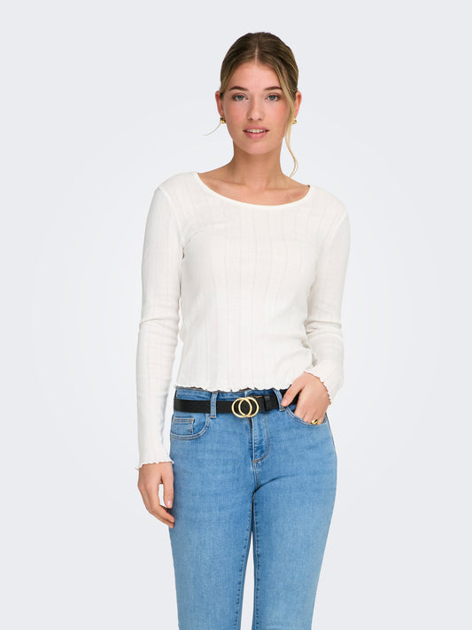 ONLTENNA O-NECK L/S TOP JRS NOOS