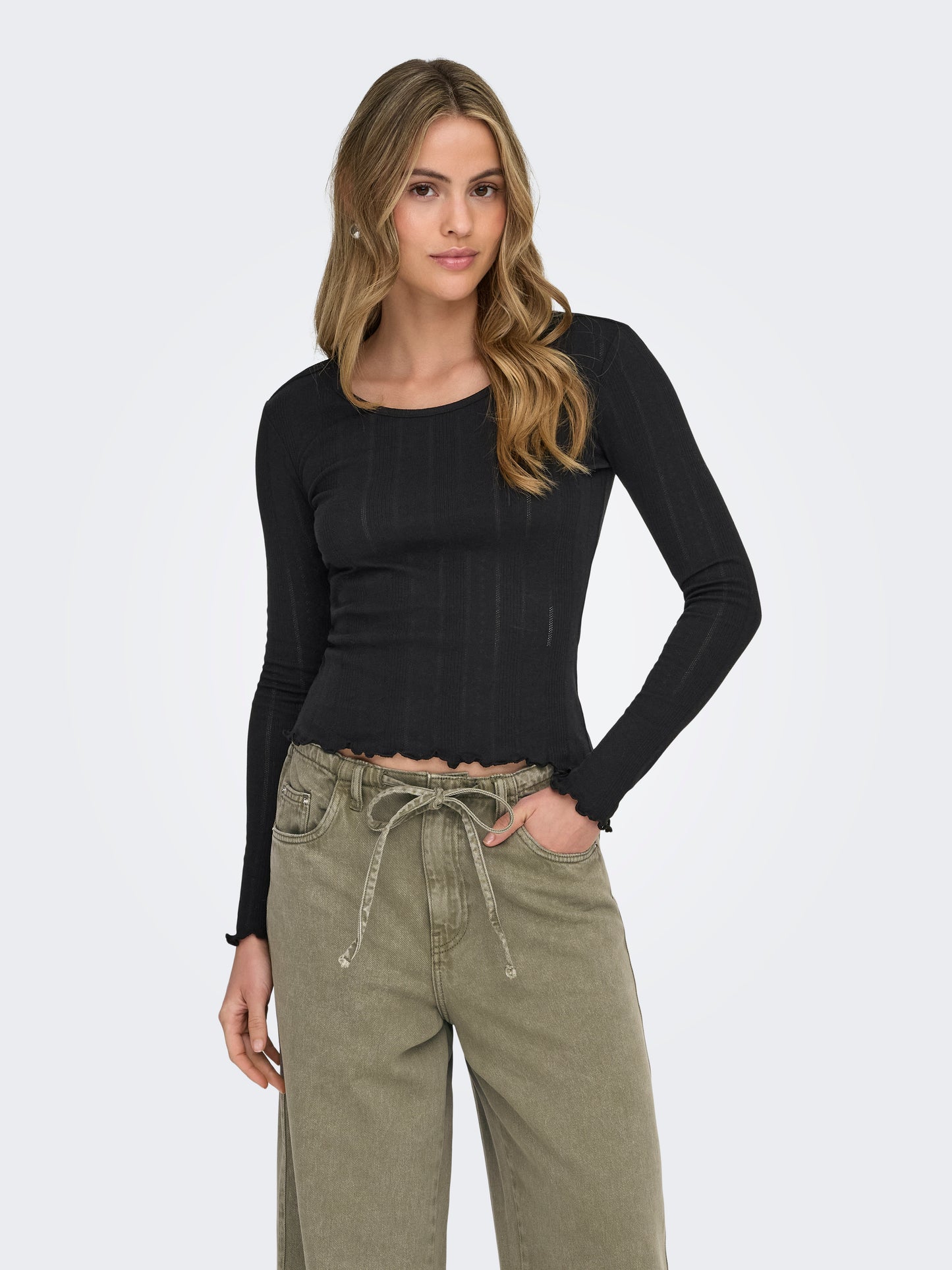 ONLTENNA O-NECK L/S TOP JRS NOOS