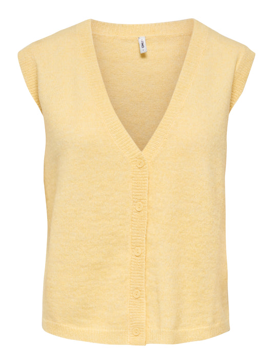 ONLHELGA LIFE SL BUTTON WAISCOAT KNT