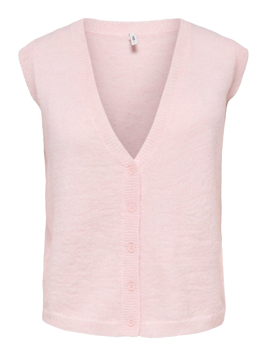 ONLHELGA LIFE SL BUTTON WAISCOAT KNT